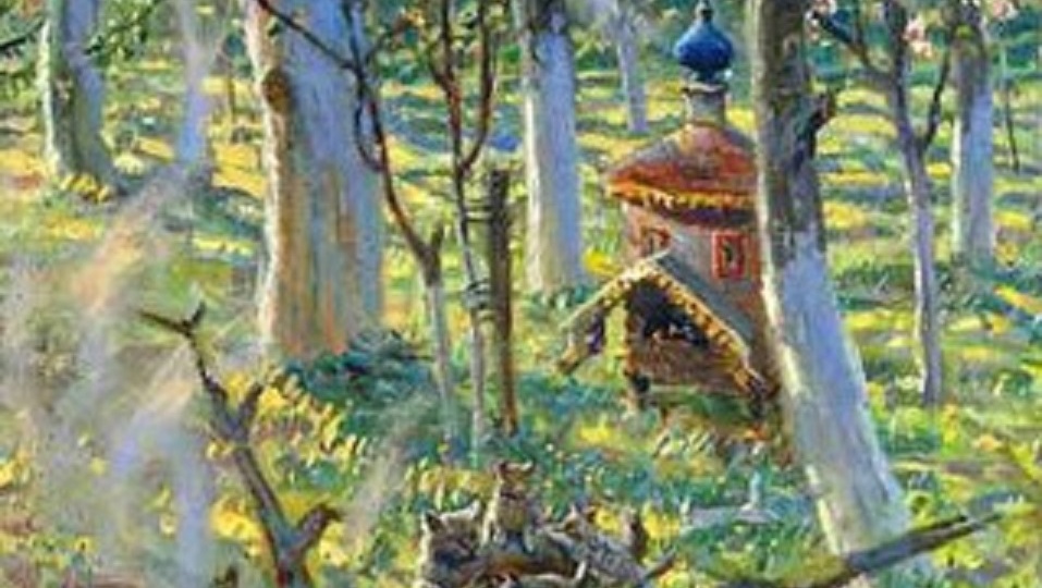 Моя Картинная галерея. Часть 45. Картина "Андрей Ослябя". Фрагмент, заставивший задержать взгляд.