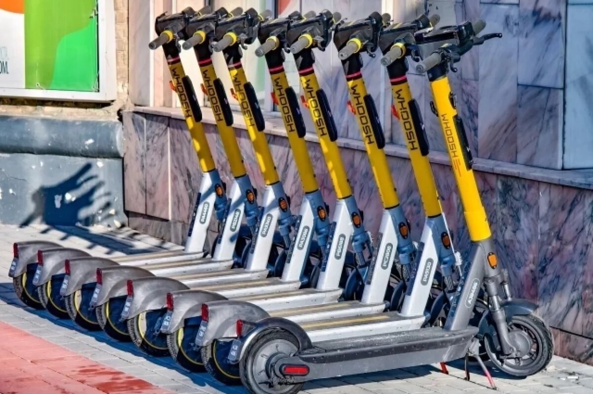    В Рязани стартовал реестр зон, где запрещено использование электросамокатов