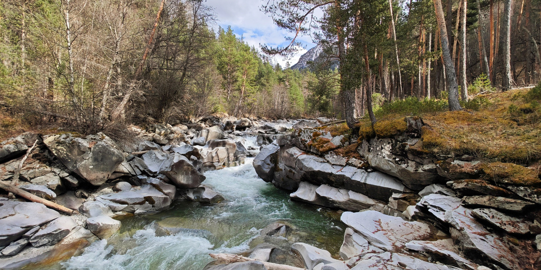 Ущелье Узункол. Каменный мост через Кубань. КЧР. 05.04.2026
