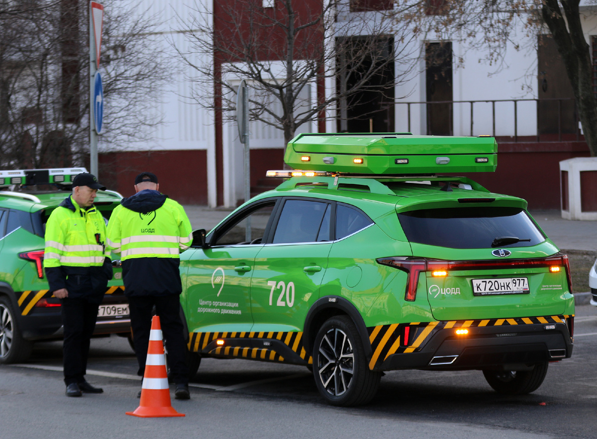 Москвич-8 на службе ЦОДД