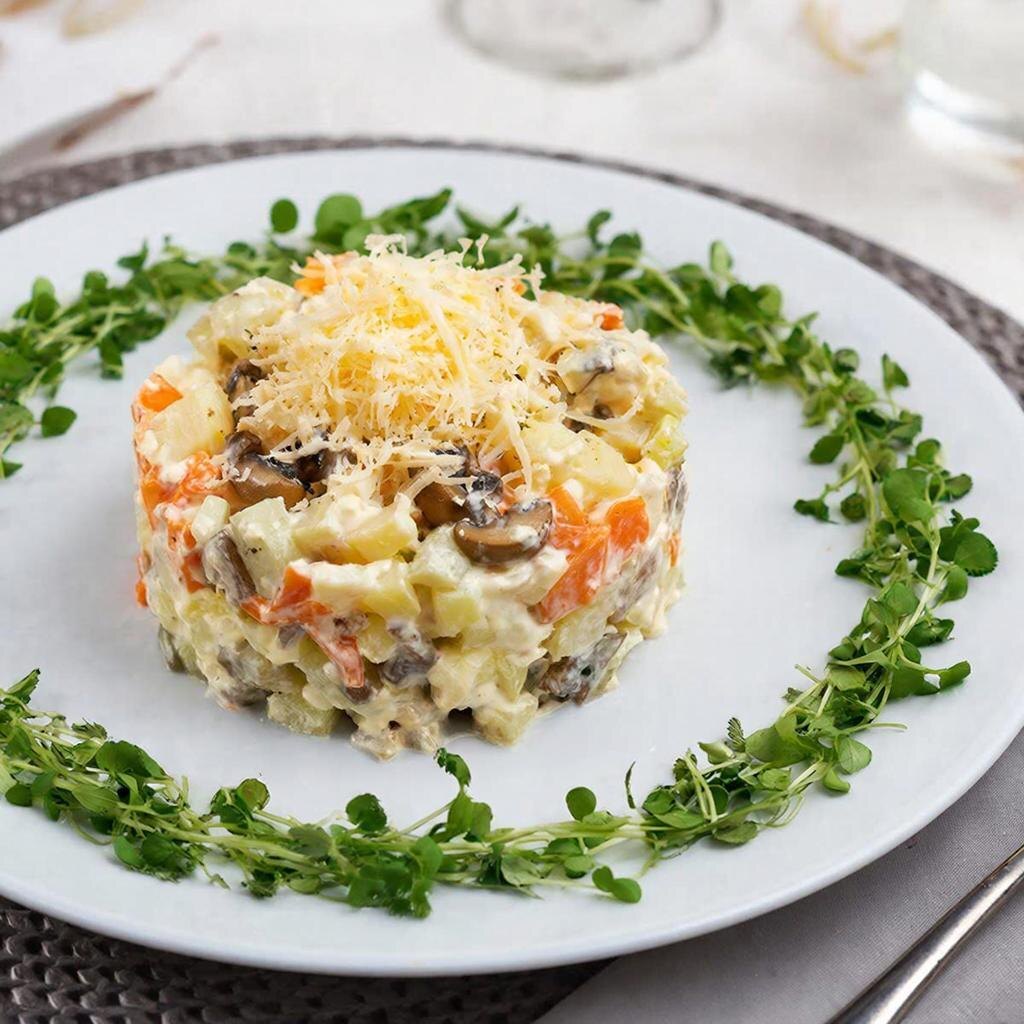 Салат «Грибная поляна»