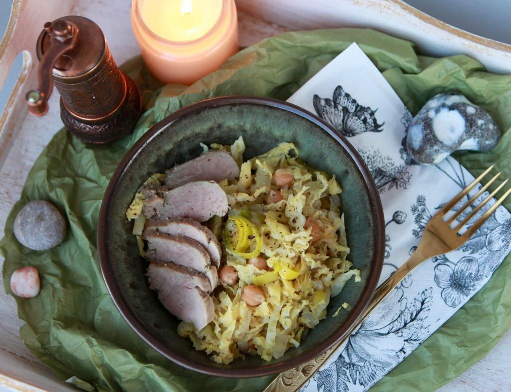 Прекрасный ужин от Даши Третьяковой. 