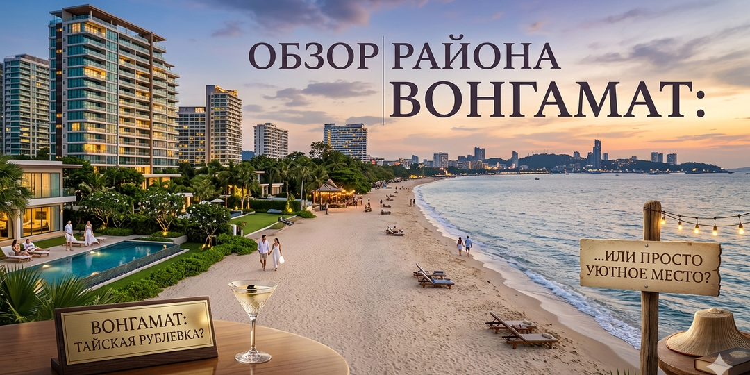 Обзор района Вонгамат: тайская Рублевка или просто уютное место для жизни?