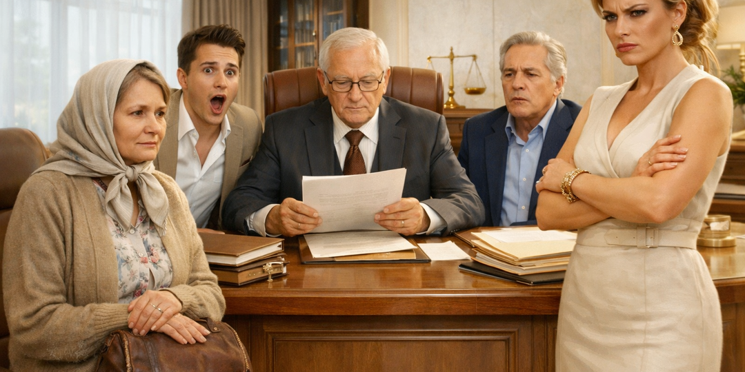 Надо мной смеялись из-за платья. Пока нотариус не начал читать завещание