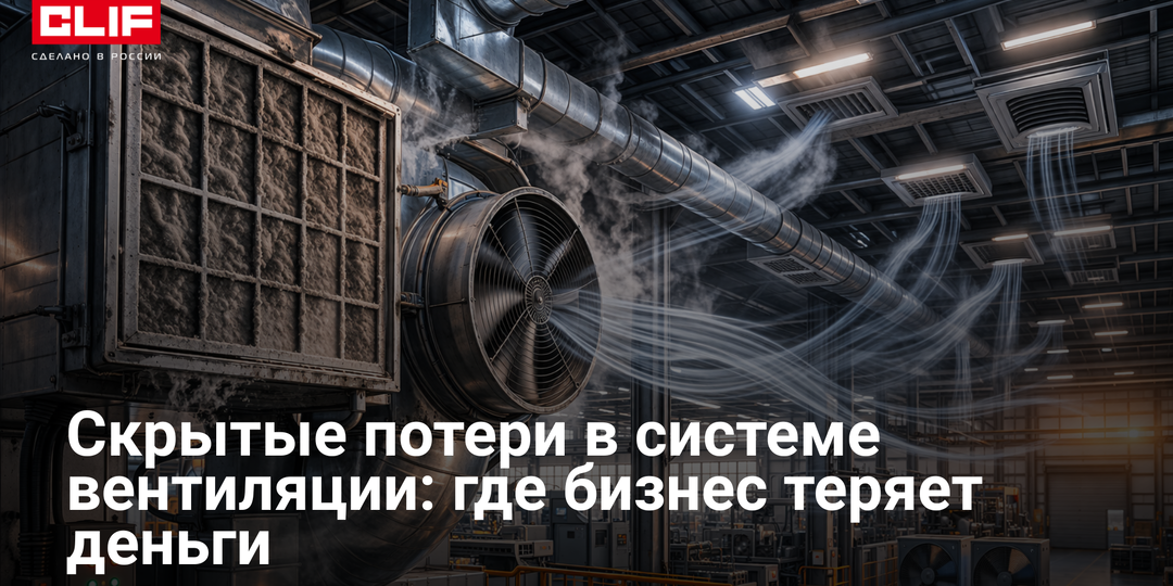 Скрытые потери в системе вентиляции: где бизнес теряет деньги