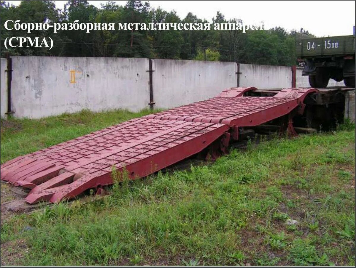 Вот такая аппарель, только в Ханкале она была боковая  из 5 секций.