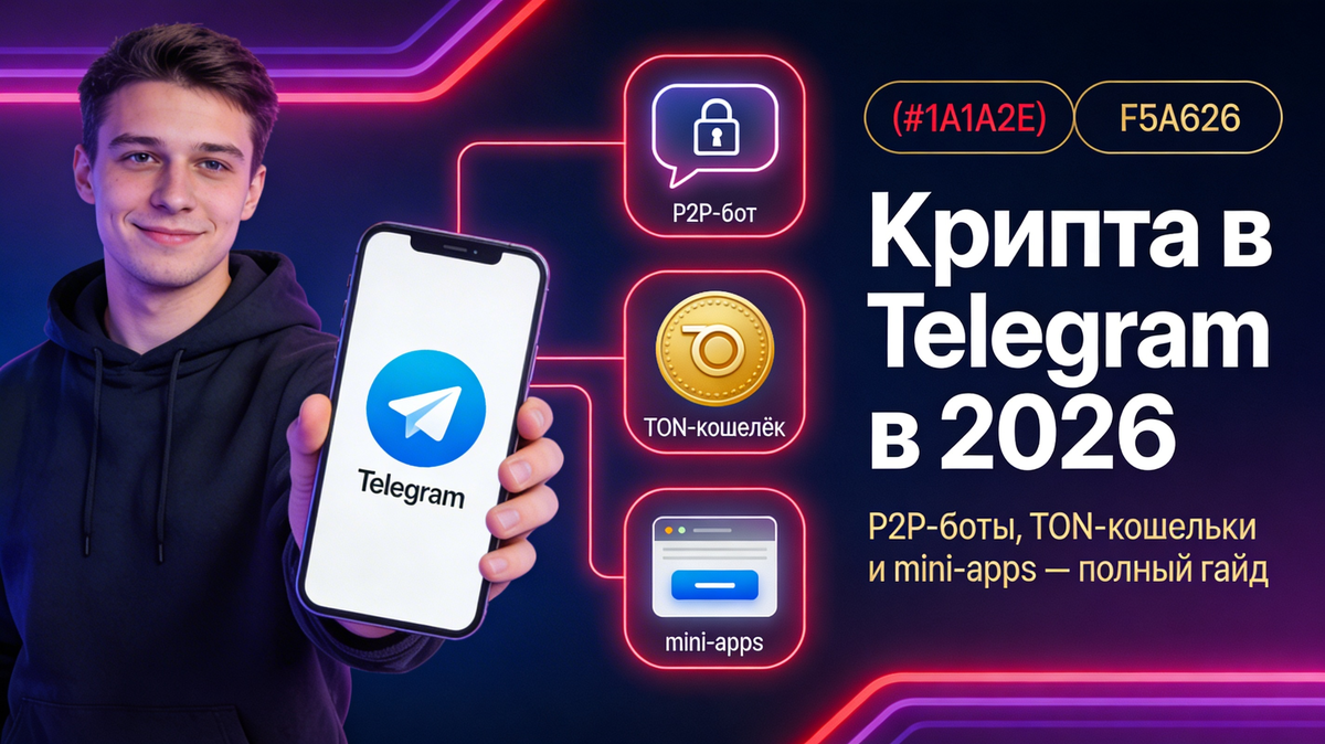 Криптовалюта в телеграм кошельке, самый быстрый, но не безопастный доступ к крипте