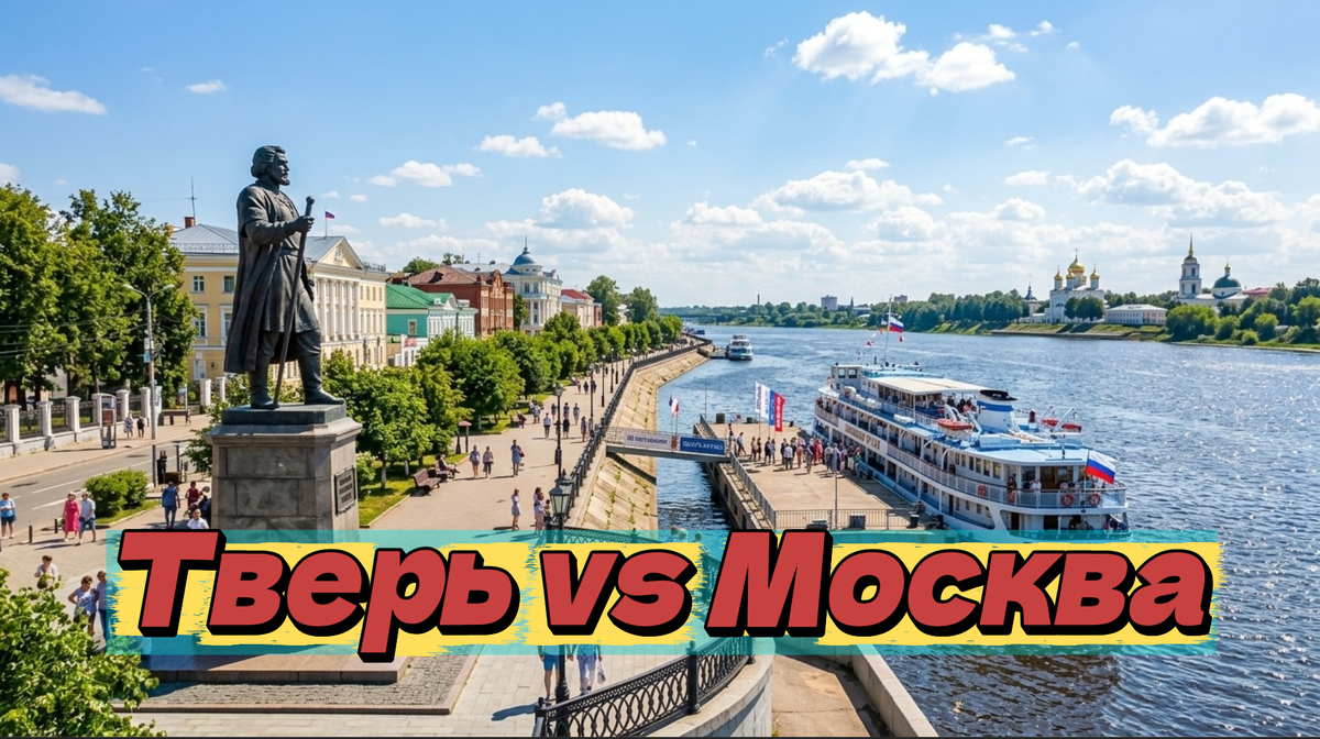 Фото набережной Твери