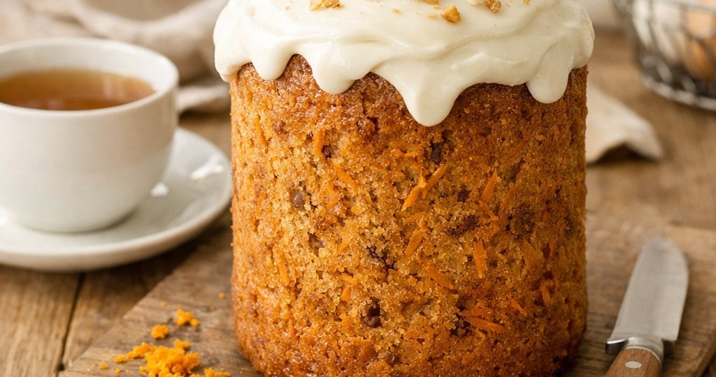 Морковный кулич для тех, кто устал от диет, но хочет быть здоровым.