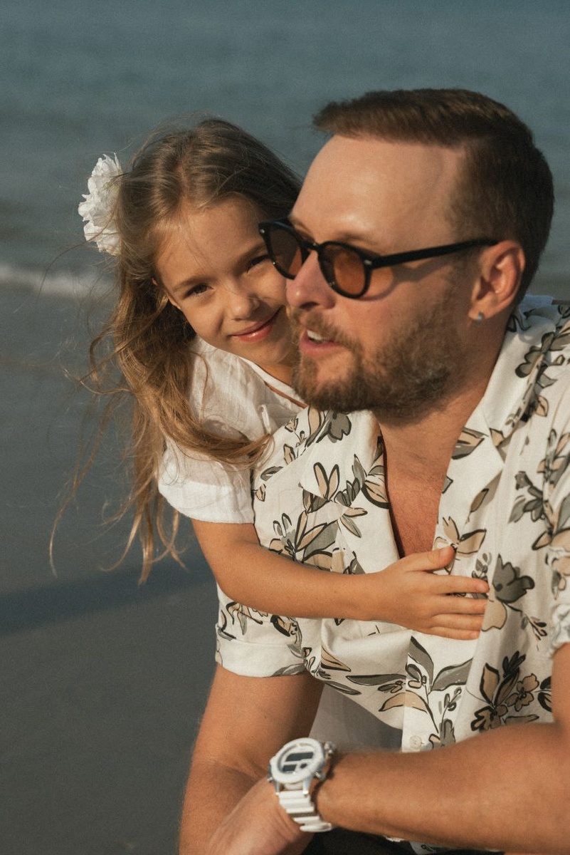 Викторов Алексей с дочкой Алисой