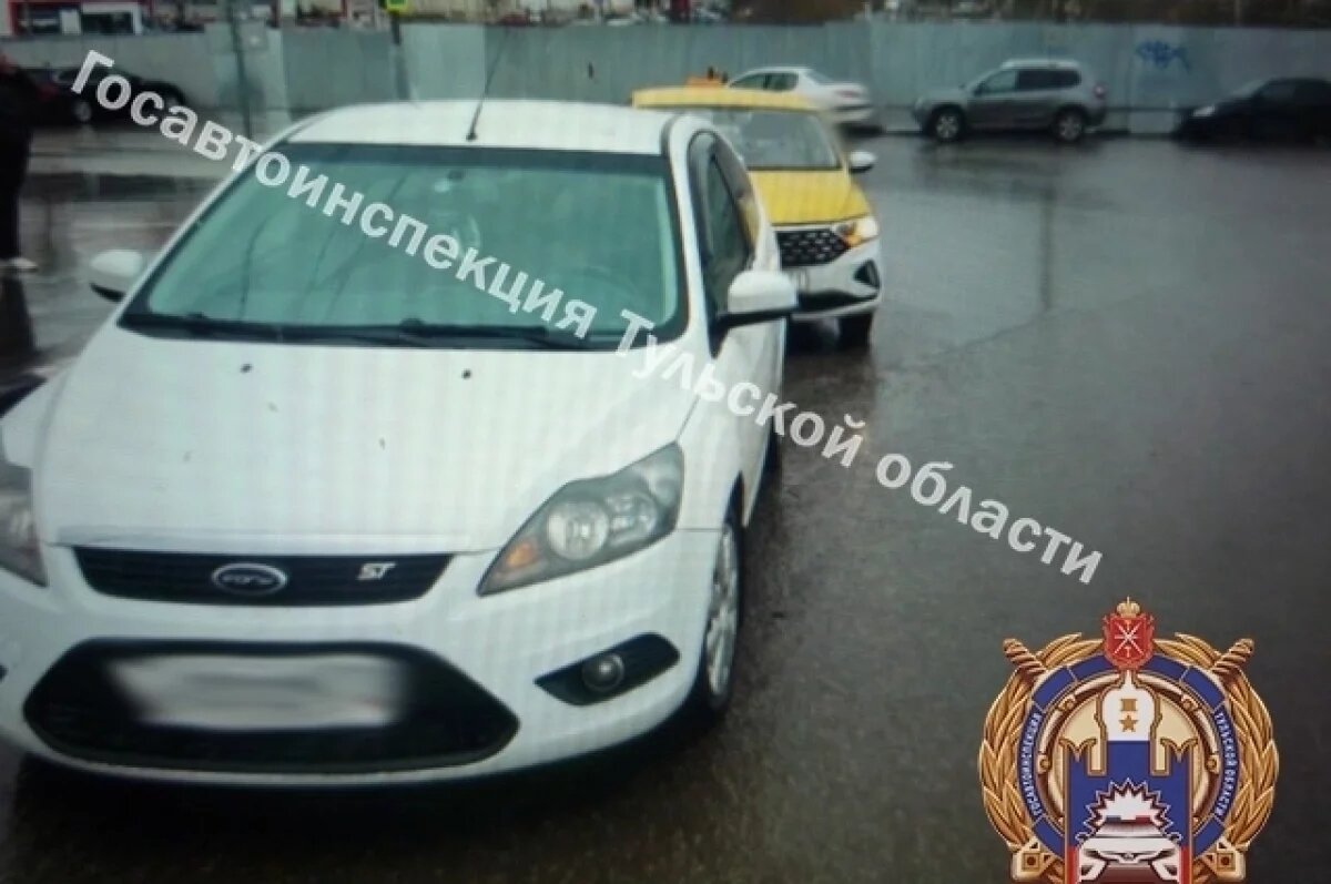    В Туле произошло ДТП с участием двух автомобилей, пострадал пассажир