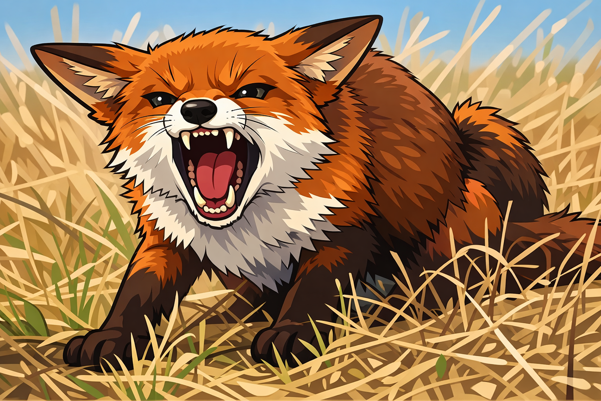 Бешенство у лисы