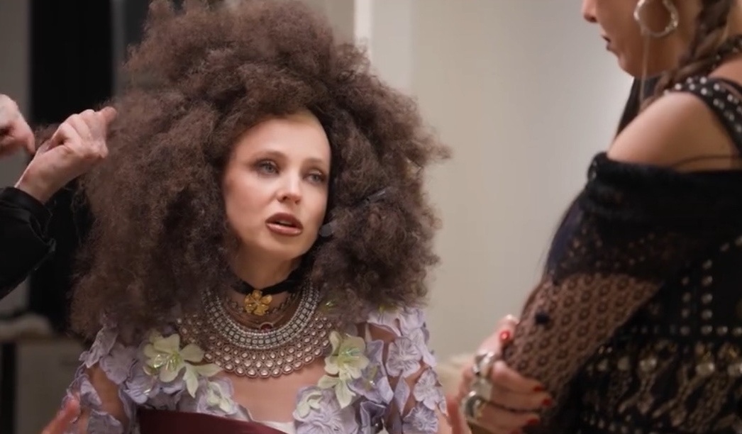 Кадр из интервью. Фотоскрин шот. 