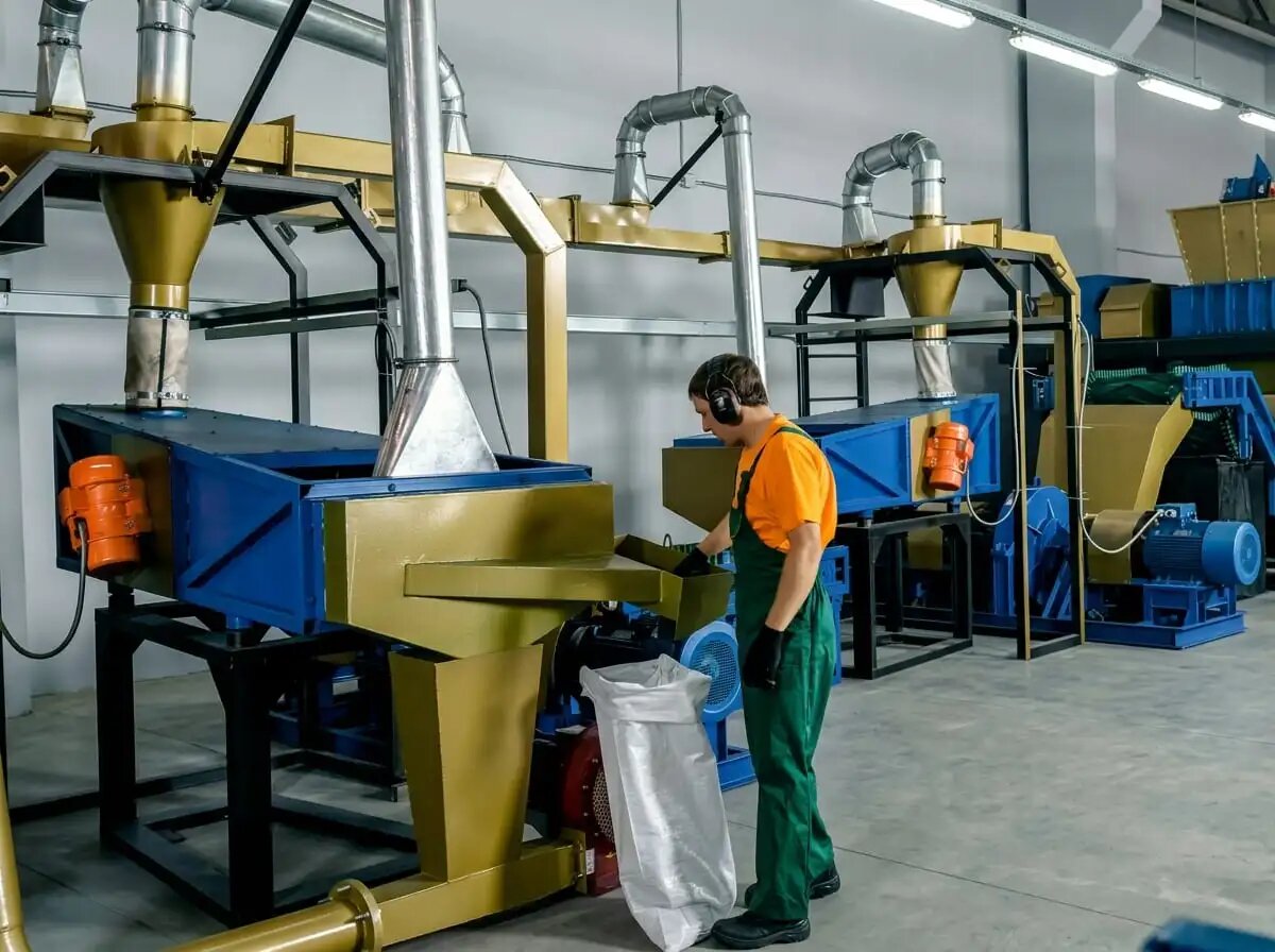 Линия ECOGOLD для переработки шин в крошку 