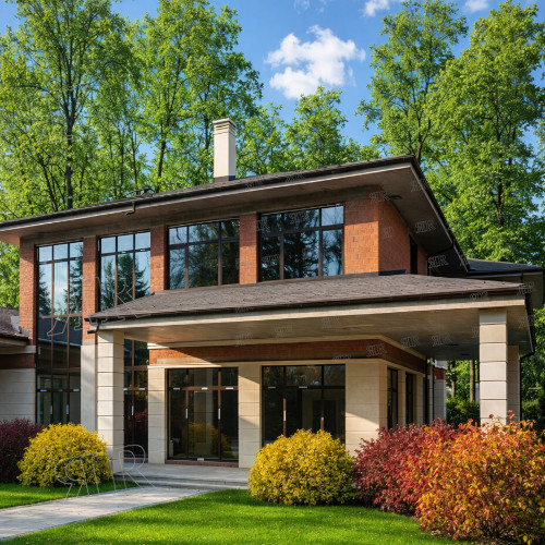 Алюминиевые окна Schuco для элитных загородных домов