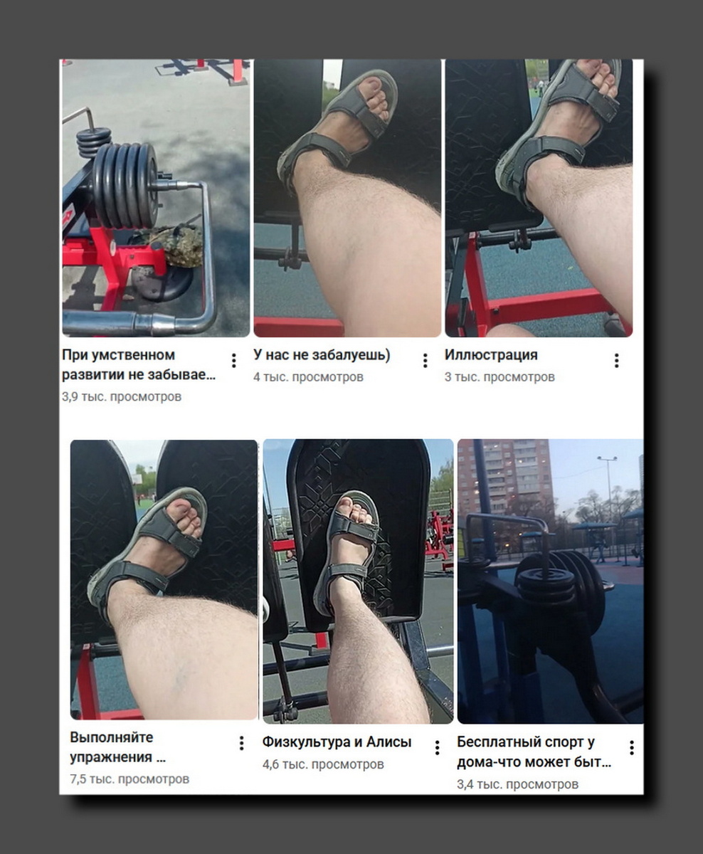 В коллаже - скриншоты https://www.youtube.com/@alisaxuexi