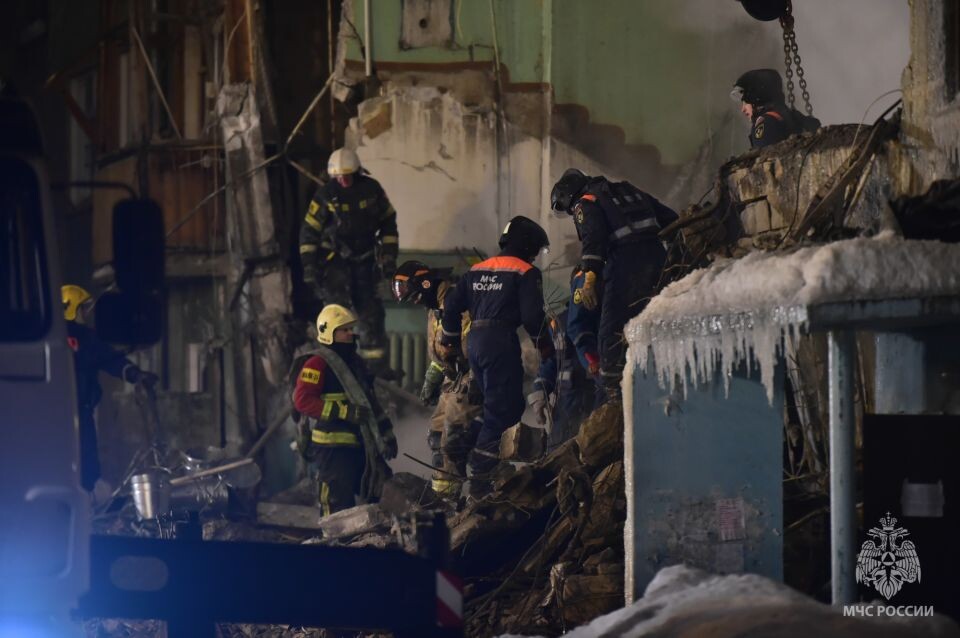    Разбор завалов в Новосибирске. Источник: МЧС по Новосибирской области