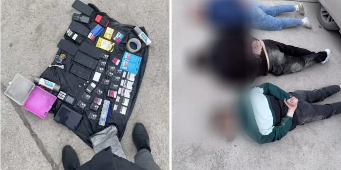 Скриншоты видео ГУ МВД России по Новосибирской области.