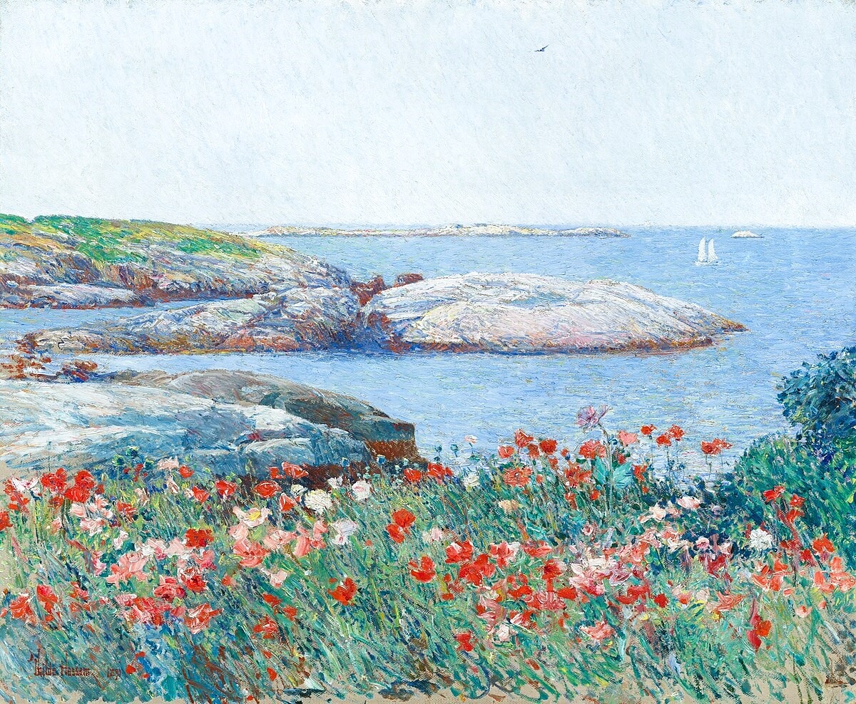 Чайлд Хассам - Маки на отрове Шолс 1891г. 