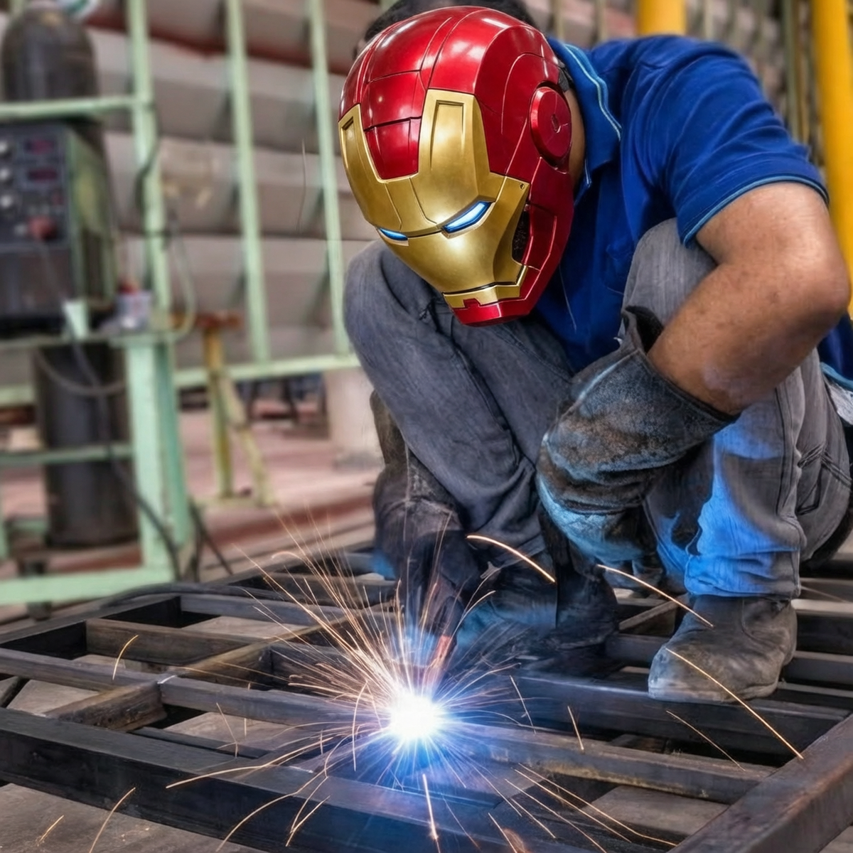 Сварка конструкции из профильных труб