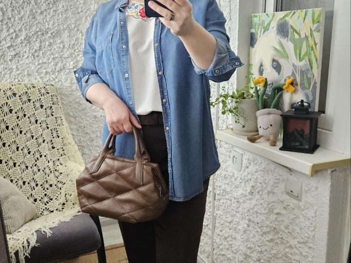 Винтажная блуза из Секонд Хенд и пять образов на все случаи жизни