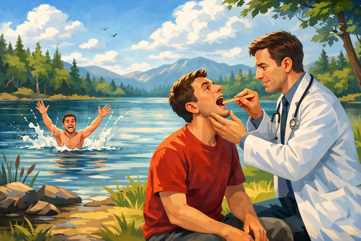 Что важнее - лечить горло или спасать тонущего?