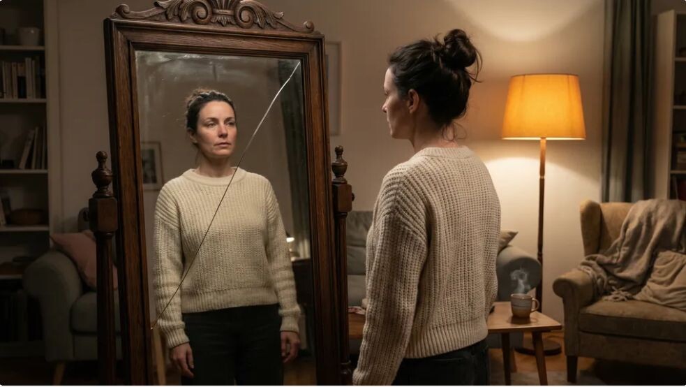 В это зеркало плакала её мама. Я не стала стирать слёзы.