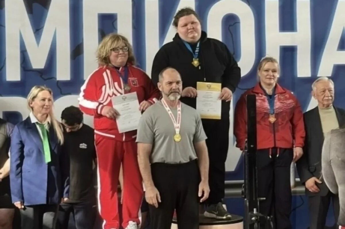    Калужанка установила новый рекорд России в пауэрлифтинге