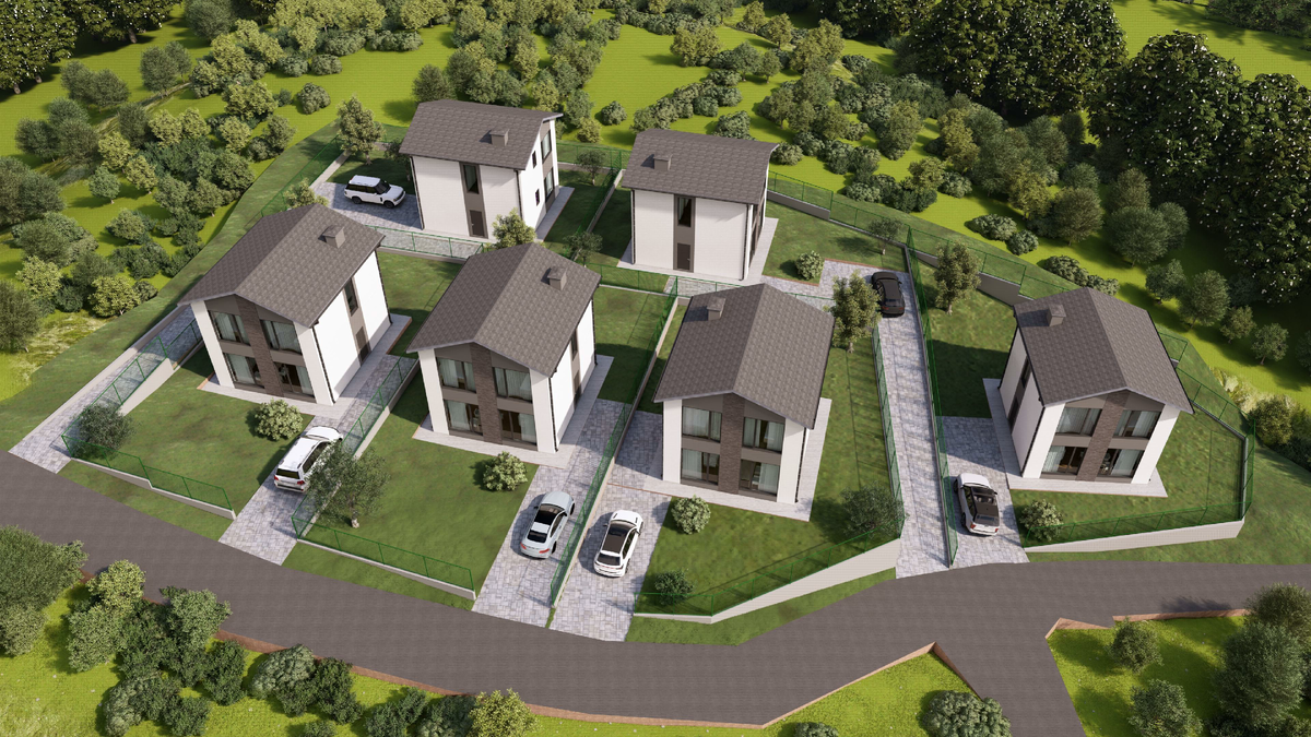 Коттеджный поселок строительной компании По-Строй Сочи