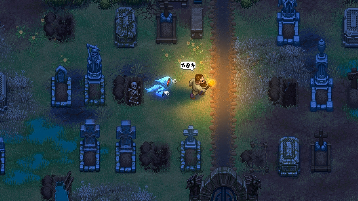 Скриншот Graveyard Keeper