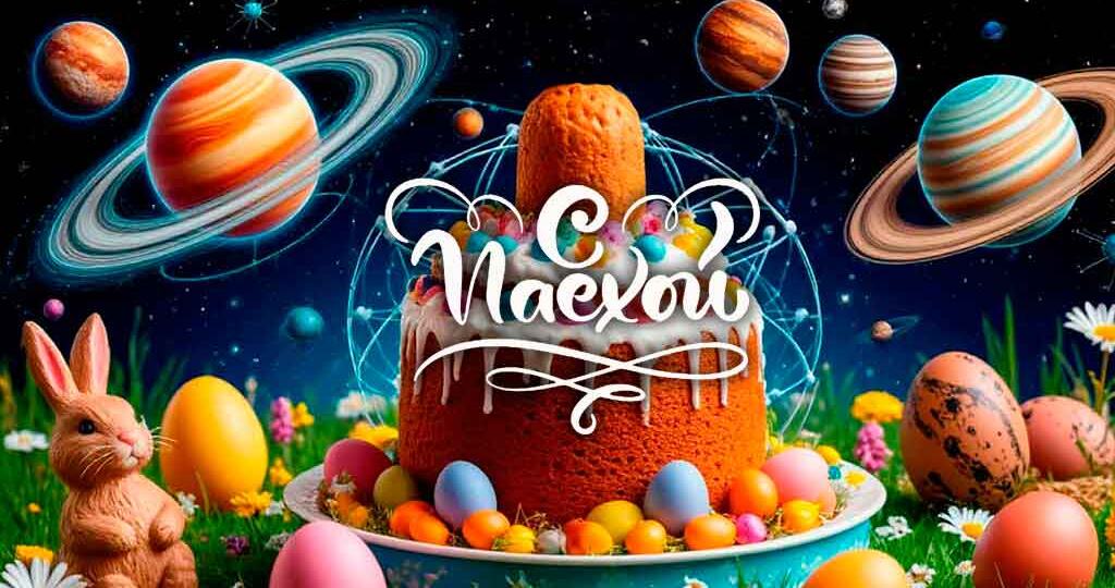 С праздником светлой Пасхи!