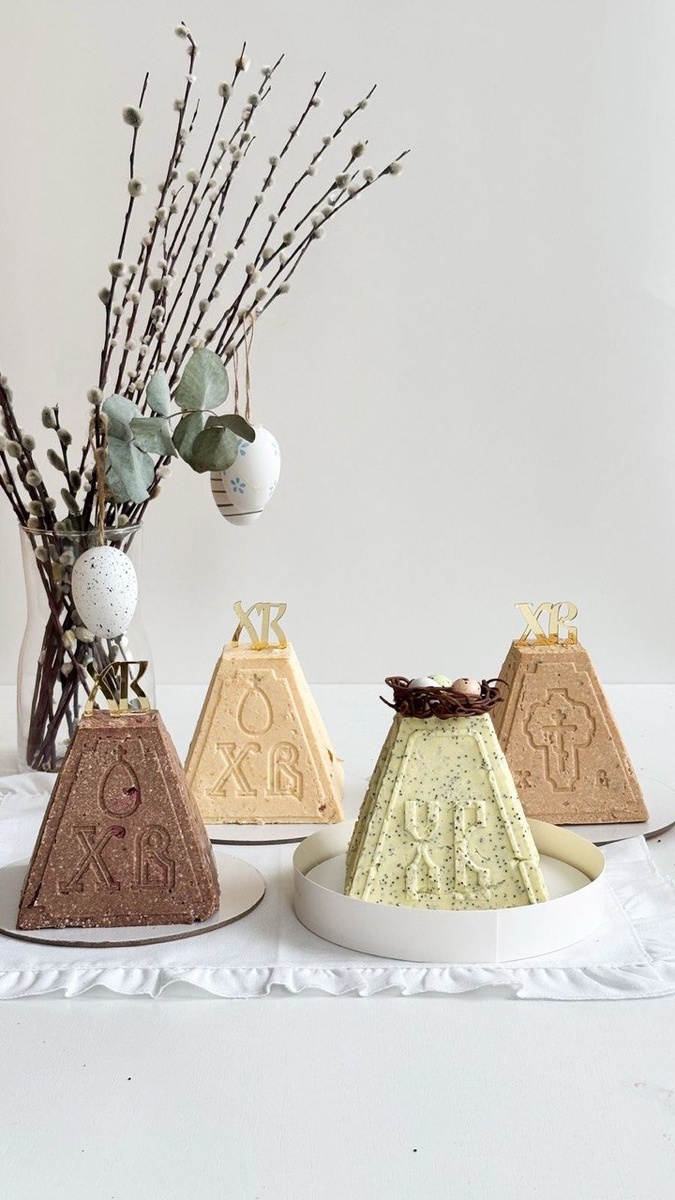 Безлактозная творожная пасха