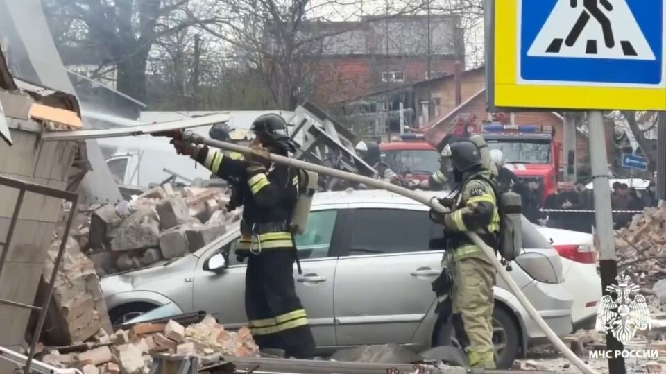    Последствия взрыва во Владикавказе. Источник: МЧС Северной Осетии