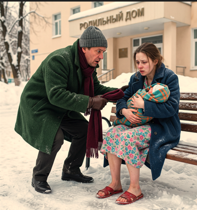 Дядя нашел племянницу босой у роддома. Муж поменял замки, но дядя побледнел и позвонил: «Пора отдавать долг»