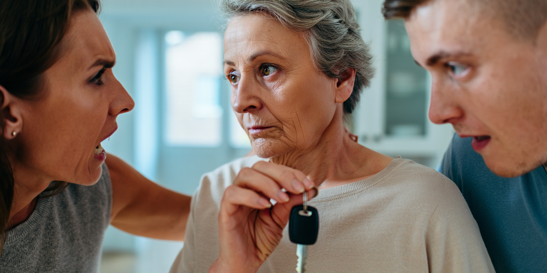 – Ты уже старая, зачем тебе машина? Отдай ключи внуку! – невестка не ожидала моего ответа