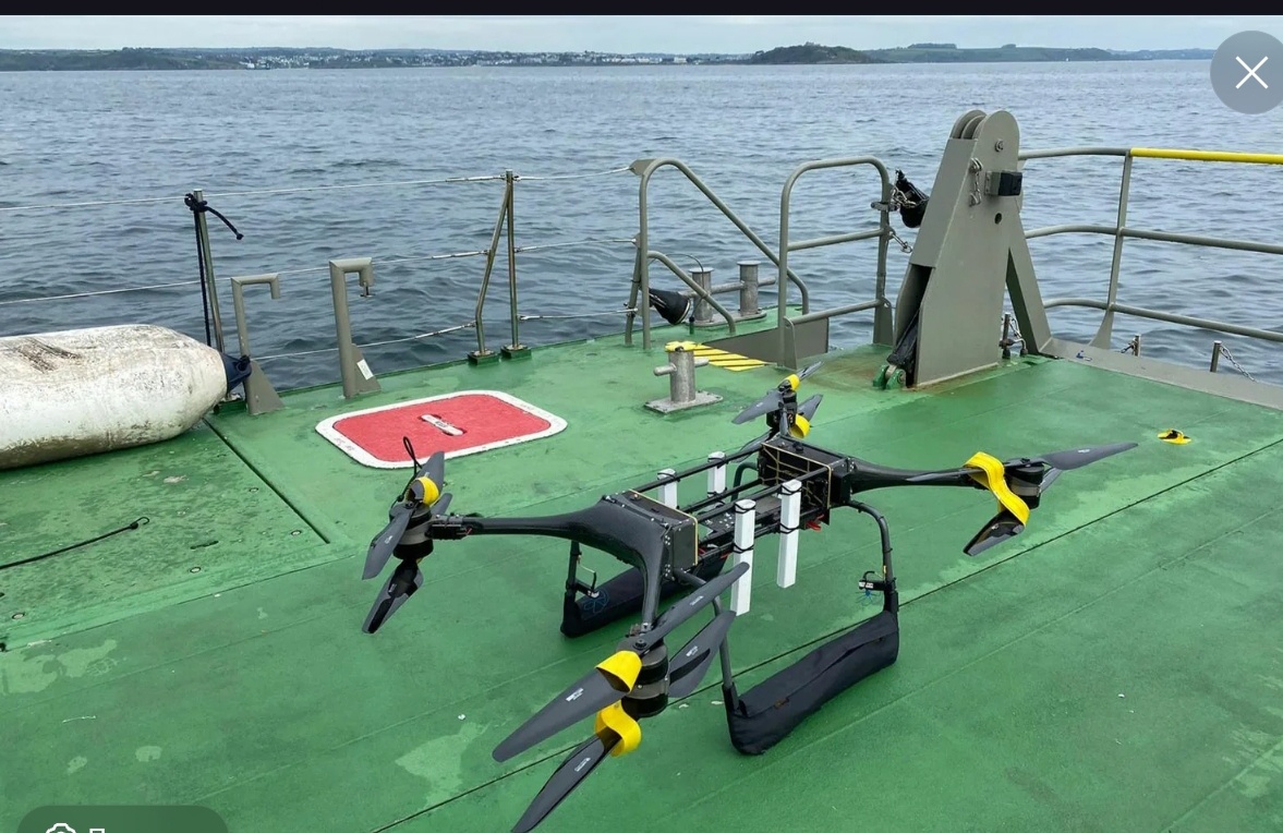 С борта судна даже небольшого можно использовать БПЛА