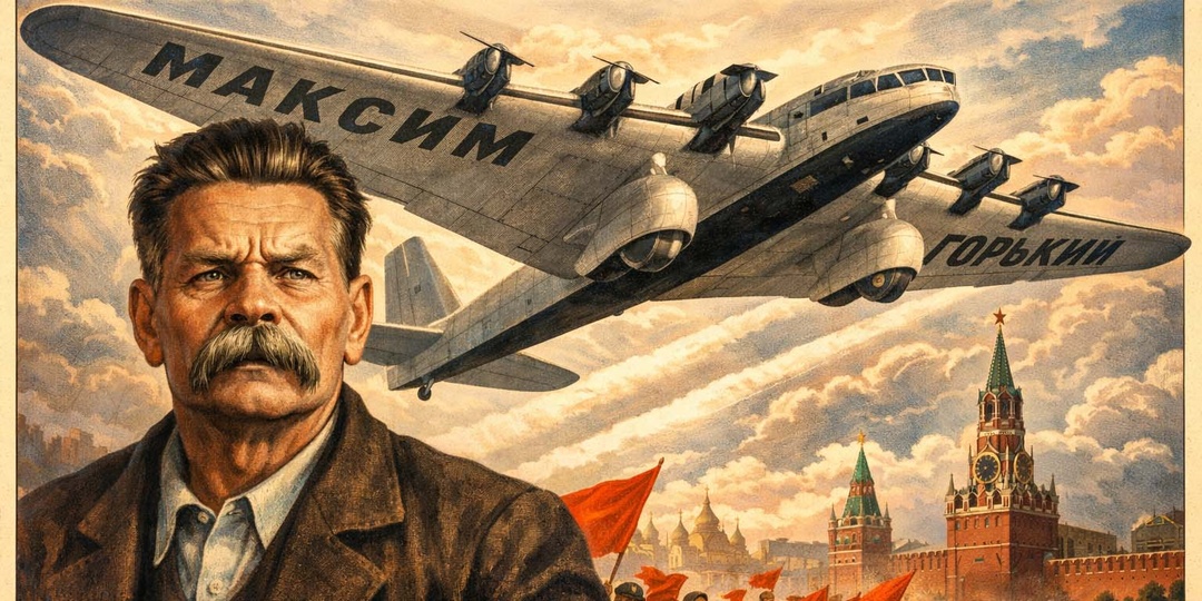 АНТ-20 «Максим Горький», человек и самолет