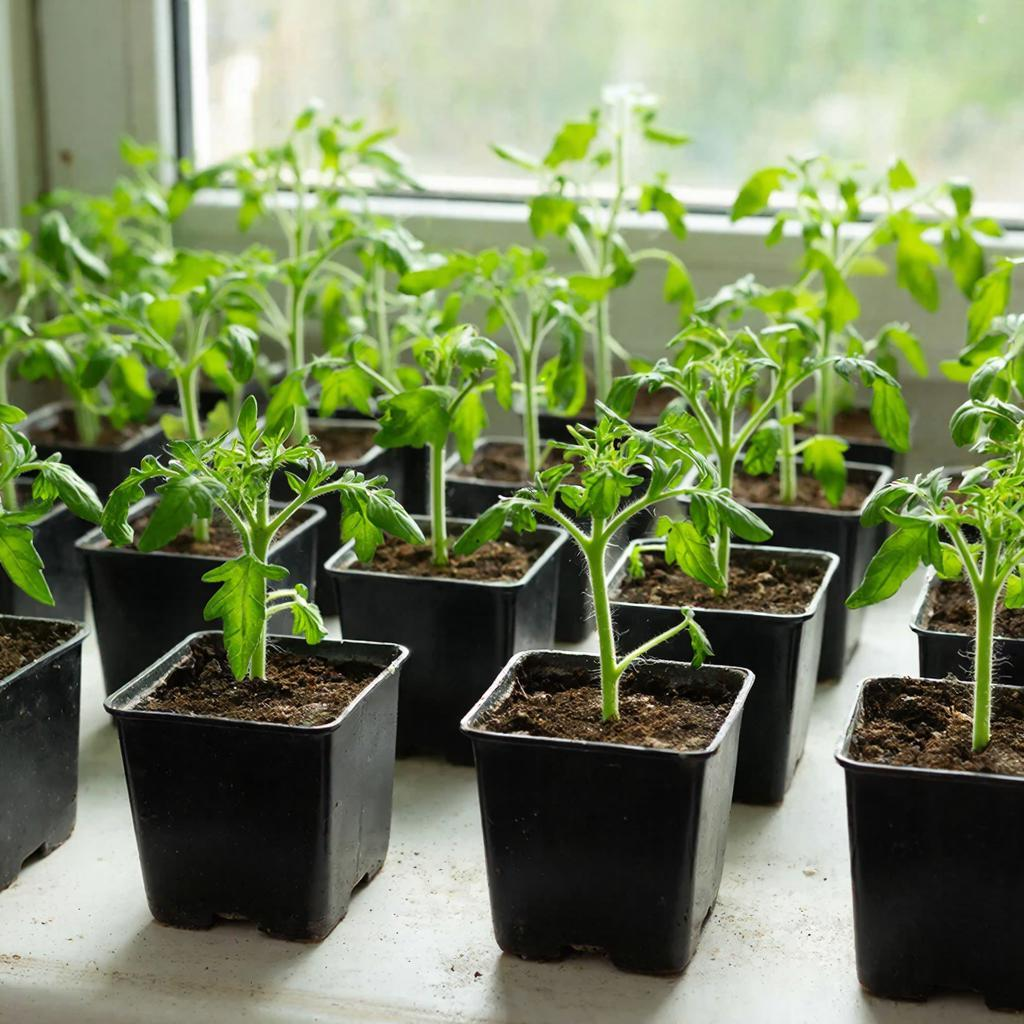 Когда в апреле пикировать помидоры 