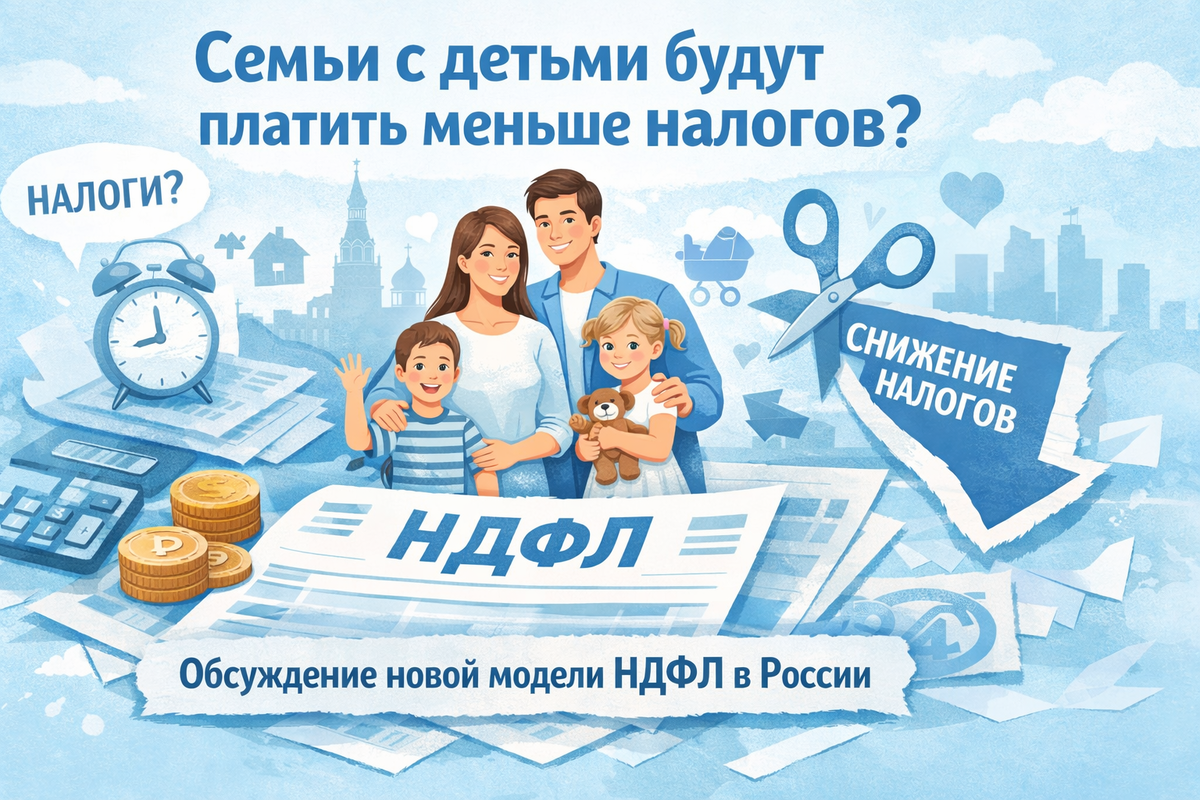 НДФЛ пересчитают по-новому: почему хотят учитывать доход всей семьи