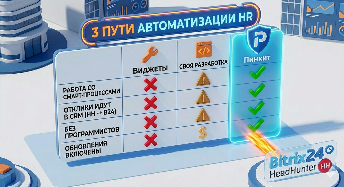 3 способа автоматизации HR