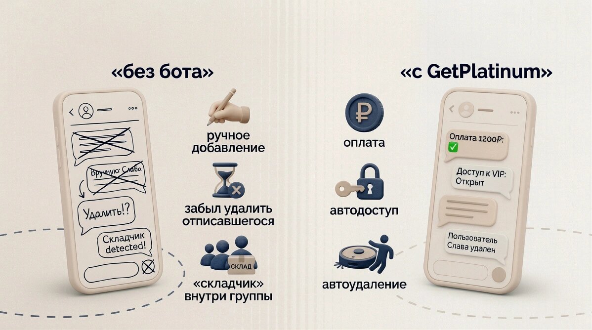 Инфографика: Как работает автоматическое управление доступом
