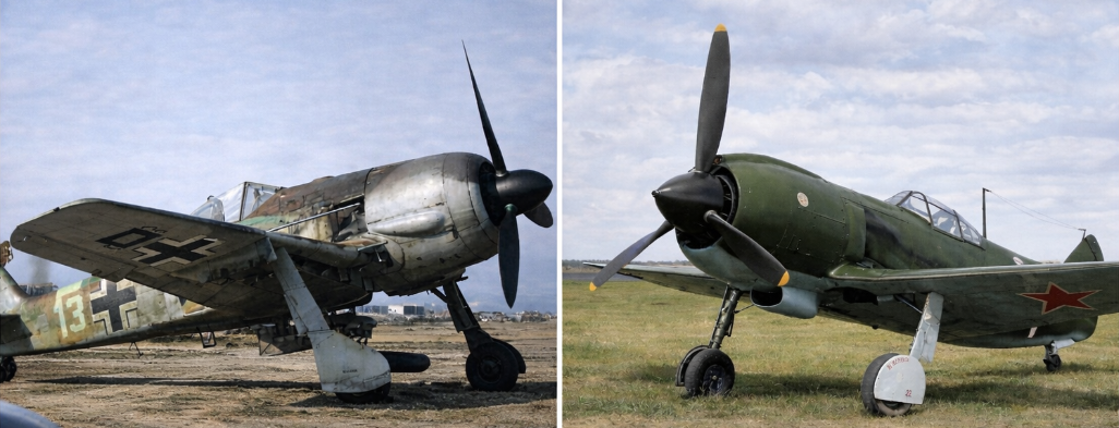 Ла-5ФН против Fw 190A-5