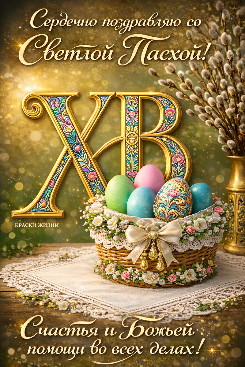 Со Светлой Пасхой!