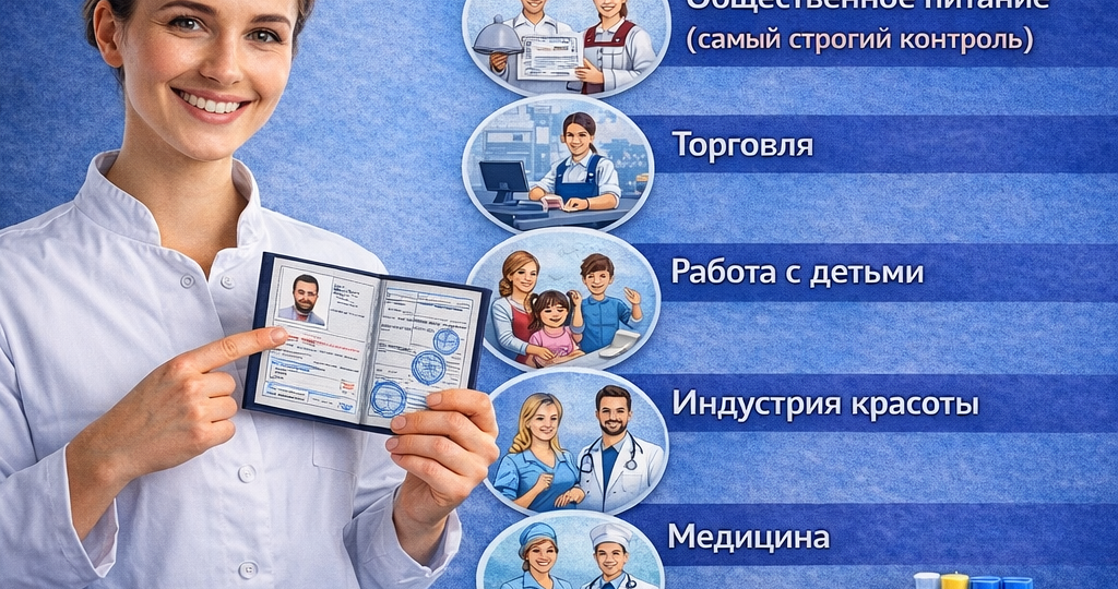 Медицинская книжка для работы: кому она нужна и в каких профессиях обязательна