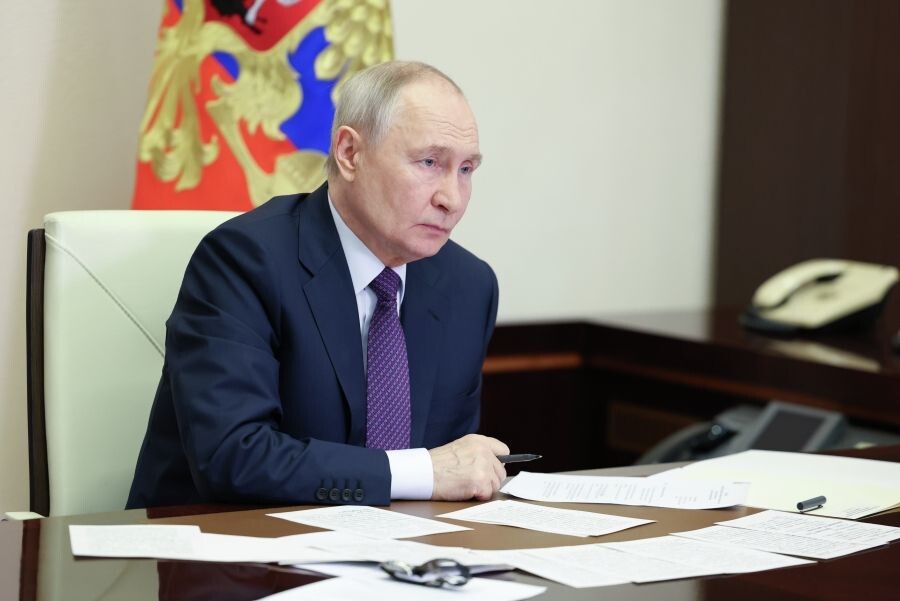    Президент РФ Владимир Путин / Источник: © Александр Казаков/РИА Новости