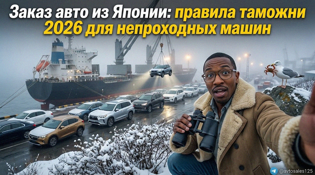    Таможенные правила 2026 года для ввоза непроходных автомобилей из Японии. Авто Сейлс