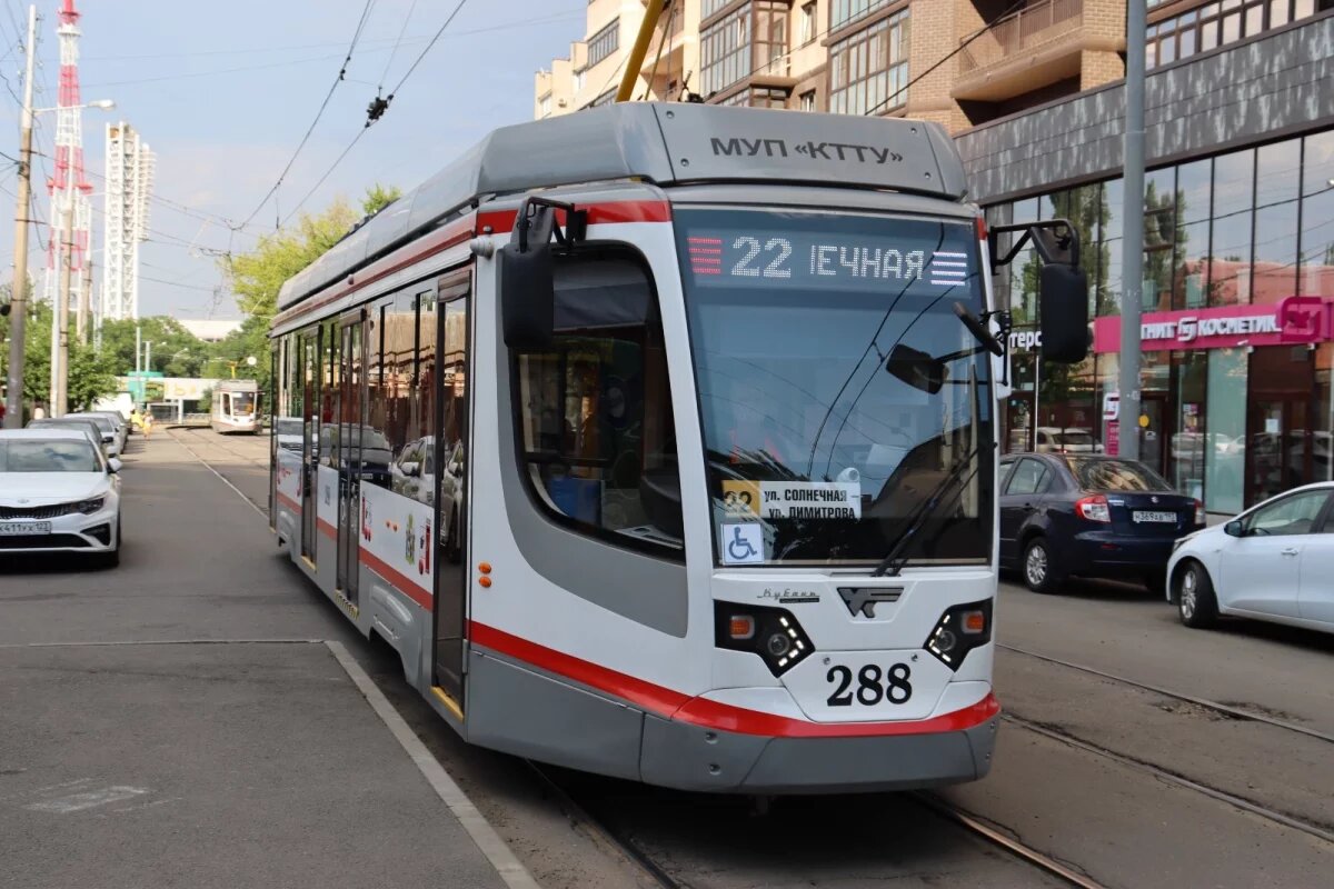    В 2026 году в Краснодаре появятся 10 новых трамваев