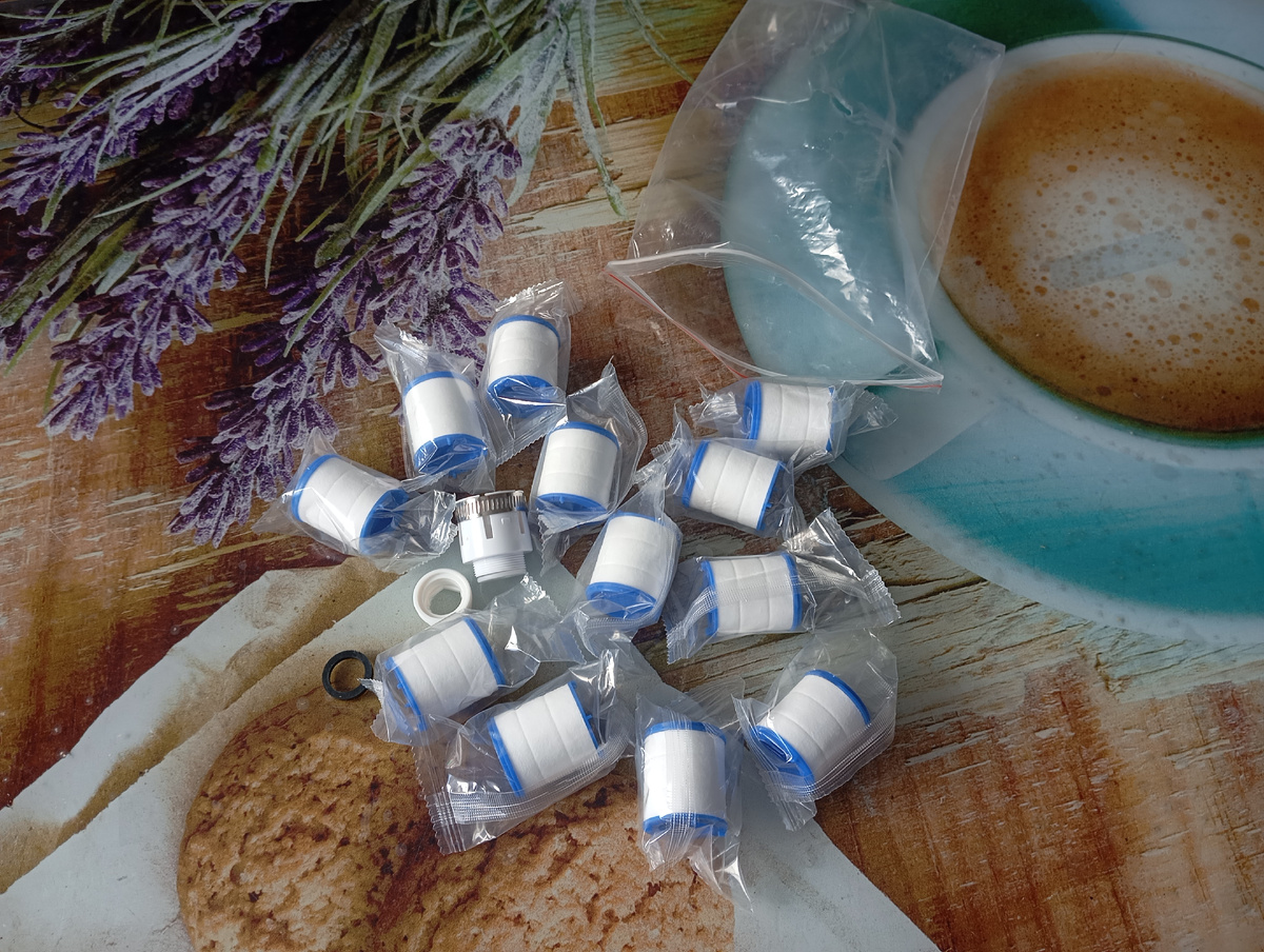 Фильтра в наборе, каждый фильтр упакован . 