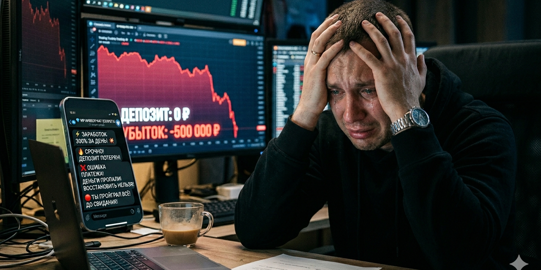 🚨 Вербовка в Telegram: почему закрытые инвестиционные чаты — это прямой путь к потере депозита