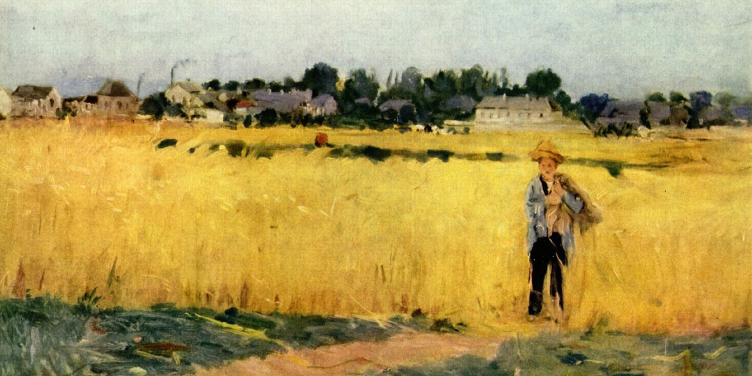 Берта Моризо – «На Пшеничном Поле» (1875 год)